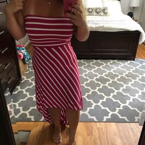 Bebe High Low Maxi Dress